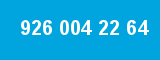 926 004 22 64